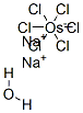 六氯锇酸钠(IV)水合物 结构式