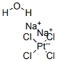四氯铂酸钠水合物 结构式