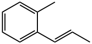 2-Methyl-1-[(E)-1-propenyl]benzene 结构式