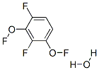 1,3-二(氟代羟基)二氟苯水合物 结构式