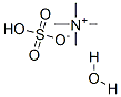 四甲基氢硫酸水合物 结构式
