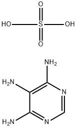 4,5,6-三氨基嘧啶硫酸盐 水合物 结构式