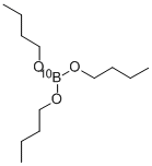 硼酸三丁酯-10B 结构式