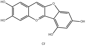 Riccionidin A chloride 结构式