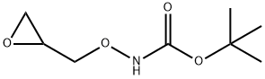 Carbamic acid, (oxiranylmethoxy)-, 1,1-dimethylethyl ester (9CI) 结构式