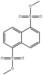 1,5-萘二磺酸二甲酯 结构式