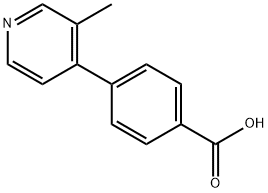 4-(2-(Methoxycarbonyl)pyridin-4-yl)benzaldehyde 结构式