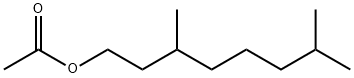 乙酸-3,7-二甲基辛酯 结构式