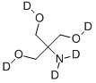 TRIS(HYDROXY-D-METHYL)AMINO-D2-METHANE, 98 ATOM % D 结构式
