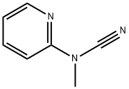 Cyanamide, methyl-2-pyridinyl- (9CI) 结构式