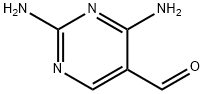 2,4-二氨基嘧啶-5-甲醛 结构式