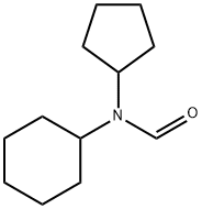 Formamide, N-cyclohexyl-N-cyclopentyl- (9CI) 结构式