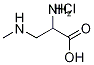 Α-氨基-Β-丙氨酸甲酯盐酸盐 结构式