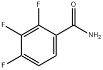 2,3,4-三氟苯甲酰胺 结构式