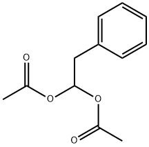 2-Phenylethane-1,1-diol diacetate 结构式