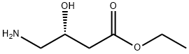 Butanoic acid, 4-amino-3-hydroxy-, ethyl ester, (3R)- 结构式