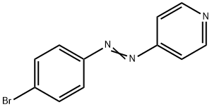 4-((p-Bromophenyl)azo)pyridine 结构式
