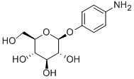 4-氨基苯基-Β-D-吡喃葡萄糖苷 结构式