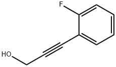 3-(2-氟苯基)-2-丙炔-1-醇 结构式
