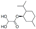 2,2-Dihydroxyacetic acid (R)-(-)-menthyl ester  结构式