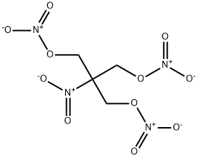 2-nitro-2-[(nitrooxy)methyl]propane-1,3-diyl dinitrate 结构式