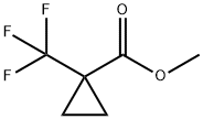 1-三氟甲基环丙烷-1-羧酸甲酯 结构式