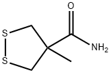 4-甲基-1,2-二噻吩-4-羧胺 结构式