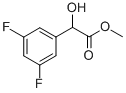 2-(3,5-二氟苯基)-2-羟基乙酸甲酯 结构式