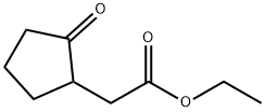 2-氧代环戊基乙酸乙酯 结构式