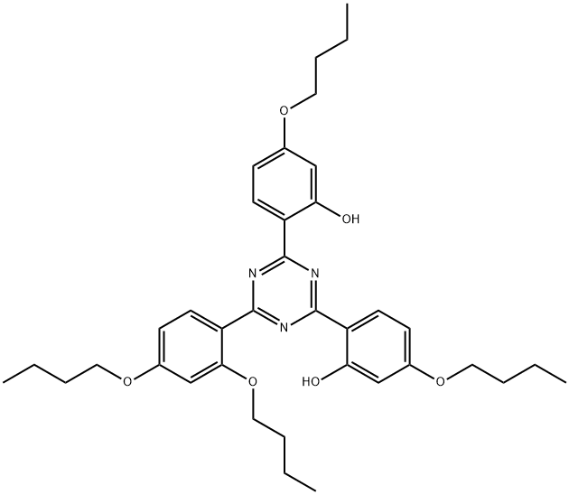 紫外线吸收剂CS460 结构式