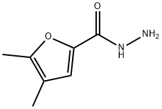 2-Furancarboxylic  acid,  4,5-dimethyl-,  hydrazide 结构式