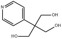 2-羟基甲基-2-(4-吡啶)-1,3-丙二醇 结构式