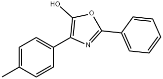 5-Oxazolol,  4-(4-methylphenyl)-2-phenyl- 结构式