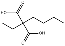 2-BUTYL-2-ETHYLMALONIC ACID 结构式