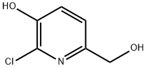 6-氯-5-羟基吡啶-2-甲醇 结构式