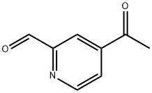 4-乙酰基皮考林醛 结构式