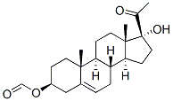 3beta,17-dihydroxypregn-5-en-20-one 3-formate 结构式