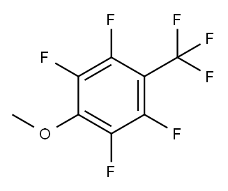 2,3,5,6-四氟-4-三氟甲基苯甲醇 结构式