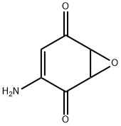 7-Oxabicyclo[4.1.0]hept-3-ene-2,5-dione,  3-amino- 结构式