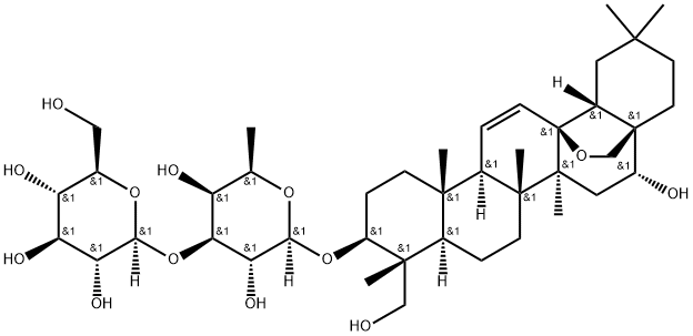 柴胡皂苷 D 结构式