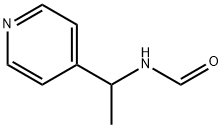 N-(1-PYRIDIN-4-YL-ETHYL)-FORMAMIDE 结构式