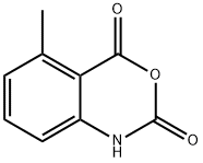 5-甲基-2H-3,1-苯并恶嗪-2,4(1H)-二酮 结构式