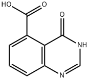 3,4-二氢-4-氧-5-喹唑啉羧酸 结构式