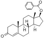 17-安息香酸雄烯醇酮 结构式