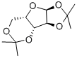 1,2:3,5-双-O-异亚丙基-alpha-D-呋喃木糖 结构式