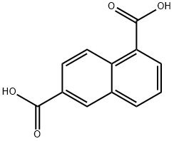 NAPHTHALENE-1,6-DICARBOXYLIC ACID 结构式