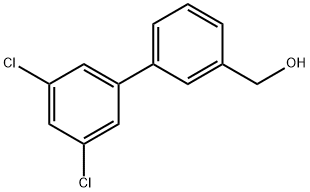 (3',5'-DICHLOROBIPHENYL-3-YL)-METHANOL 结构式