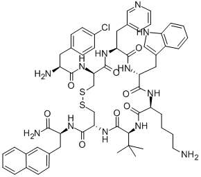 拮抗剂多肽 结构式