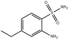 2-氨基-4-乙基苯磺酰胺 结构式