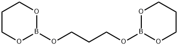 硼酸三亚甲酯 结构式